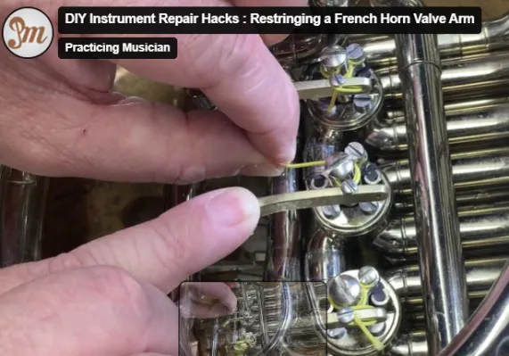 Screenshot 2024-08-30 111505 French Horn Valve Restringing